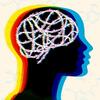 Illustration of a person's profile and brain
